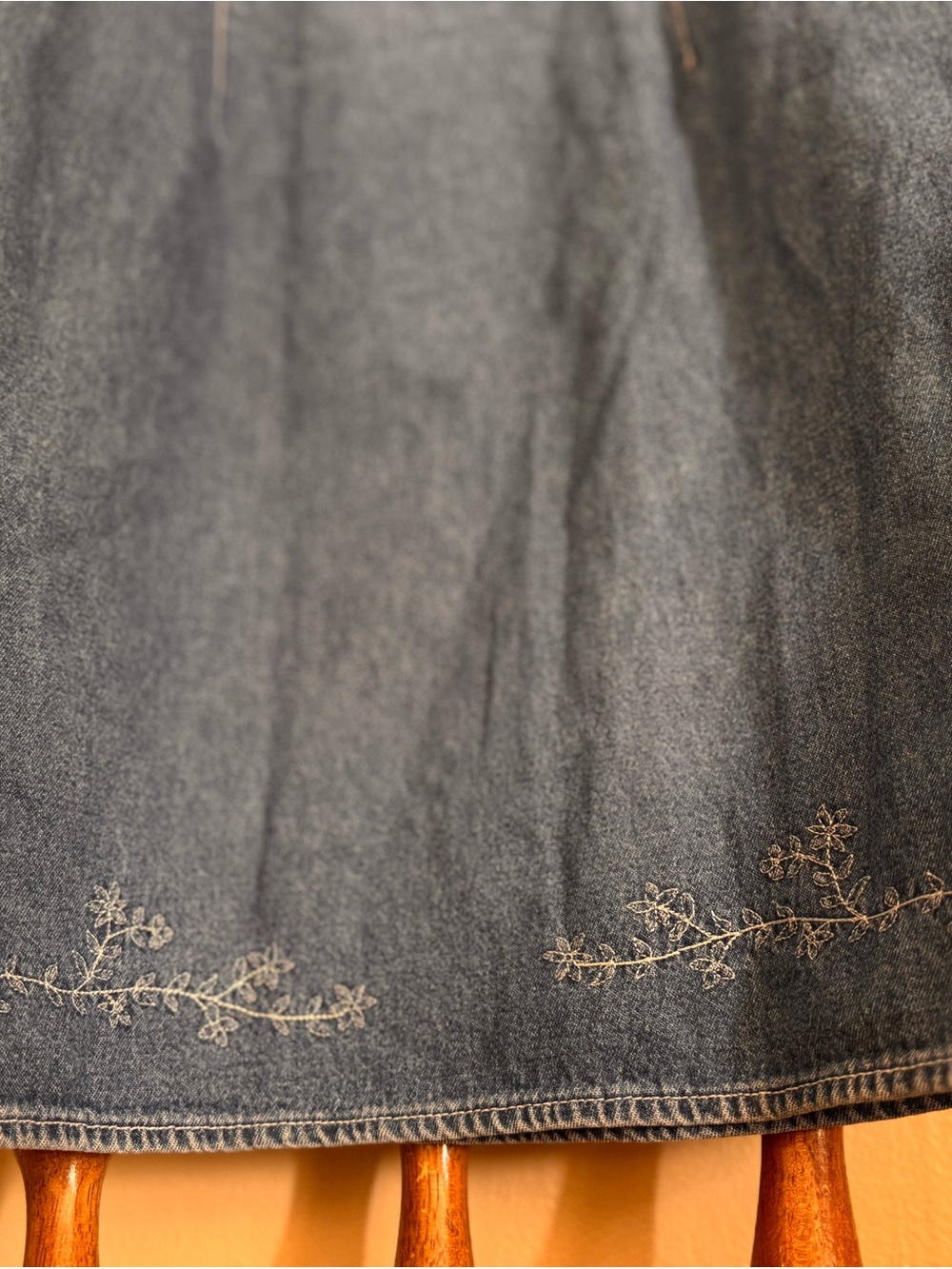 Tailor B. Moss Light Blue Denim Dress - Picture 4 of 7